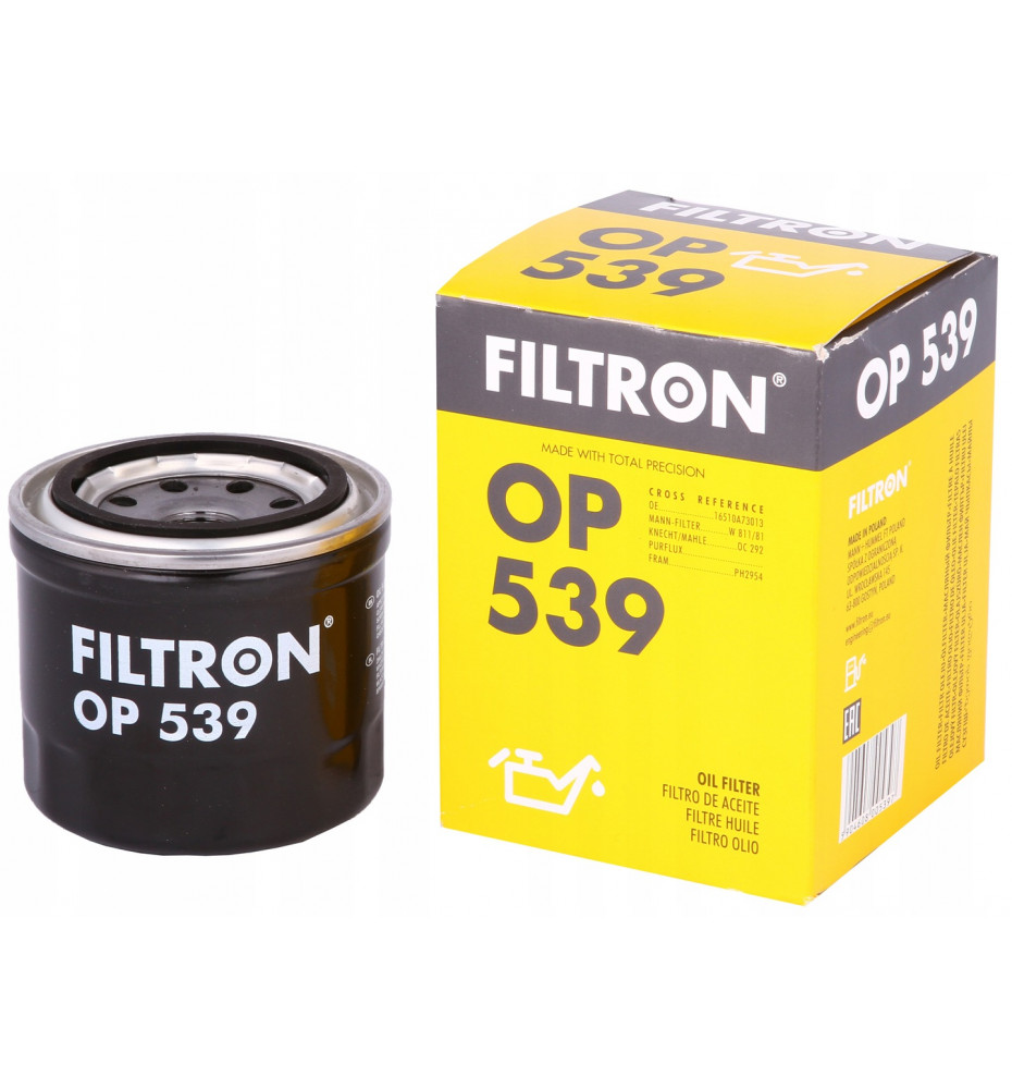 FILTR OLEJU - Filtron OP 539