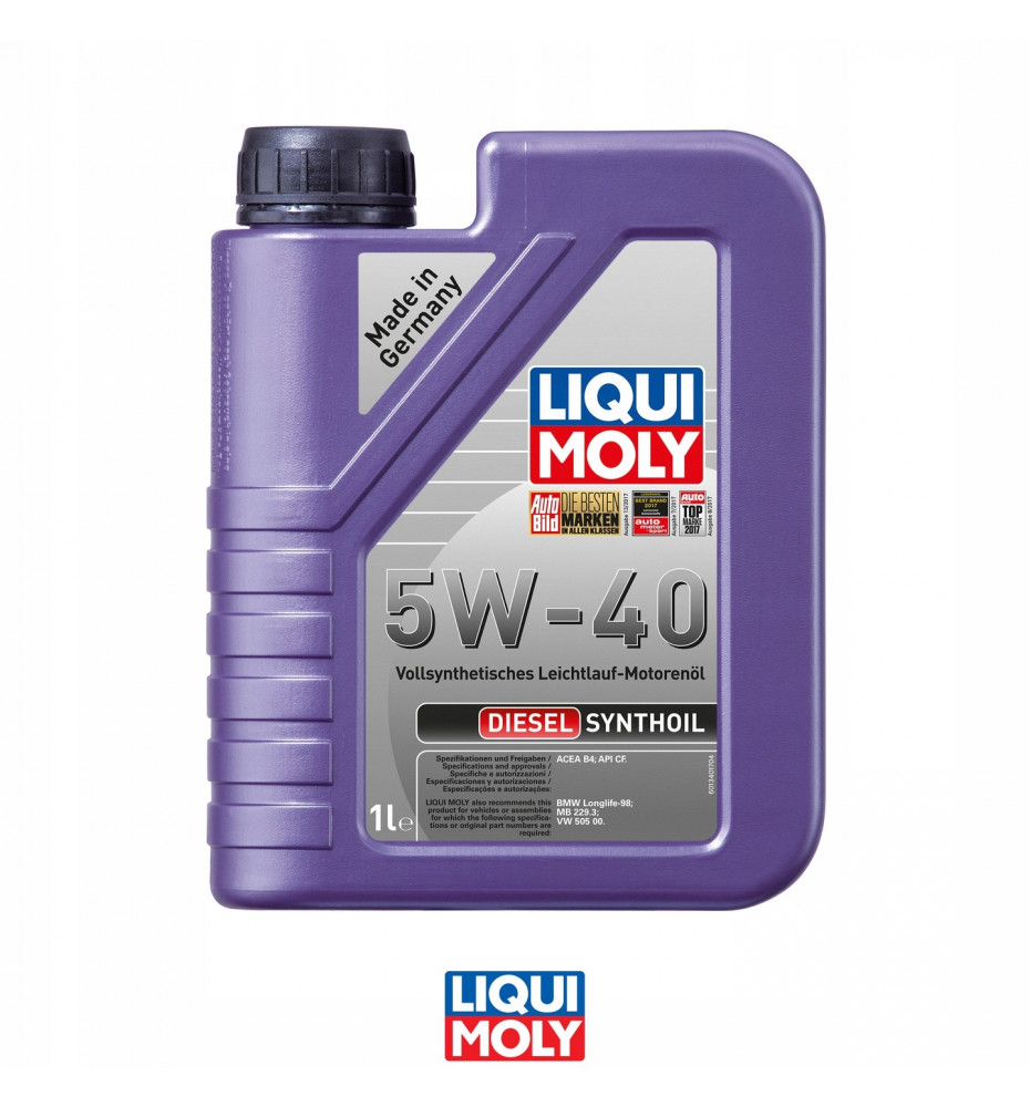 LIQUI MOLY OLEJ DIESEL SYNTHOIL 5W-40 1L - 1340