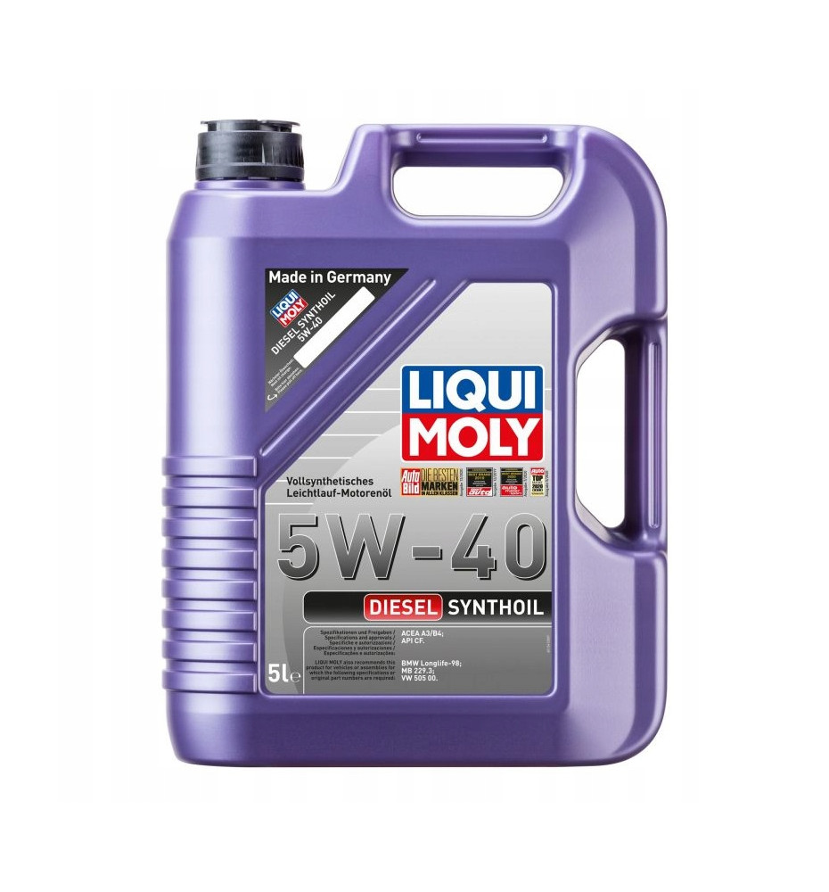 LIQUI MOLY OLEJ DIESEL SYNTHOIL 5W-40 - 5L - 1341
