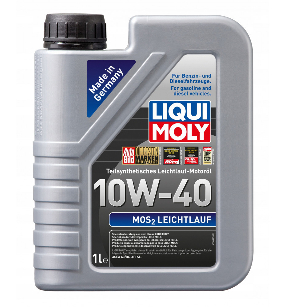 LIQUI MOLY MoS2 LEICHTLAUF 10W-40 HD 1L - 2626