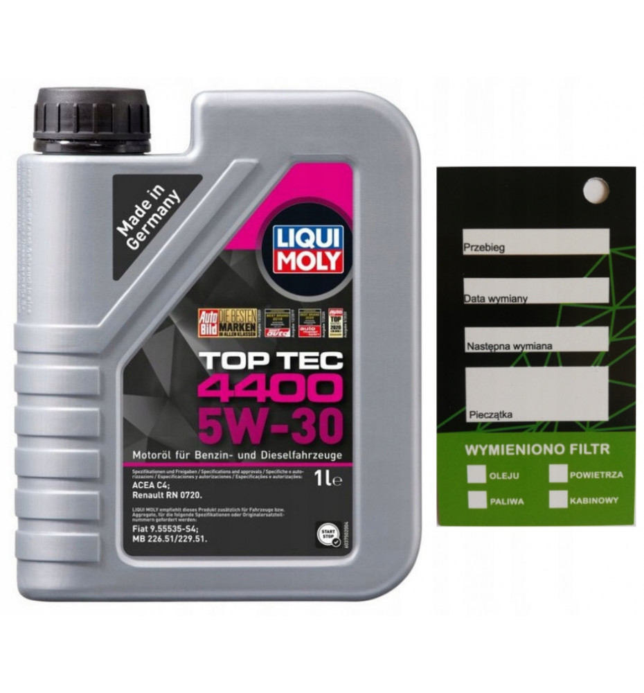 LIQUI MOLY OLEJ TOP TEC 4400 5W-30 1l - 2319