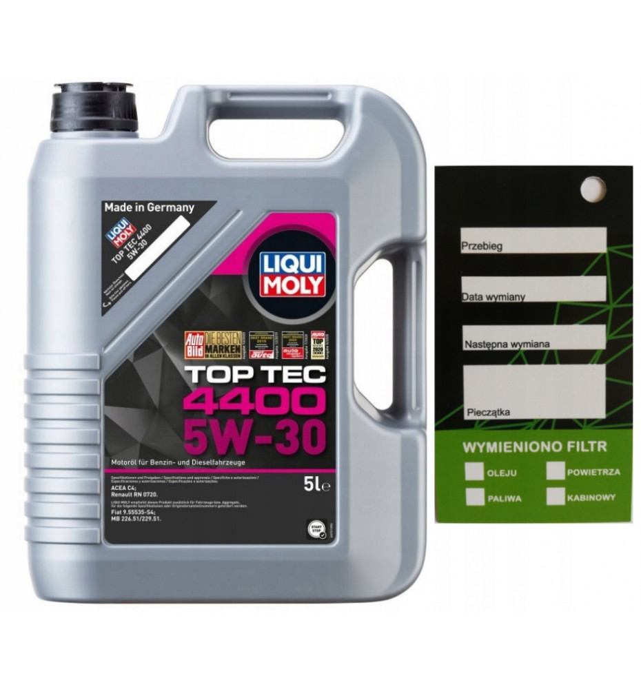 LIQUI MOLY OLEJ TOP TEC 4400 5W-30 5l - 2322
