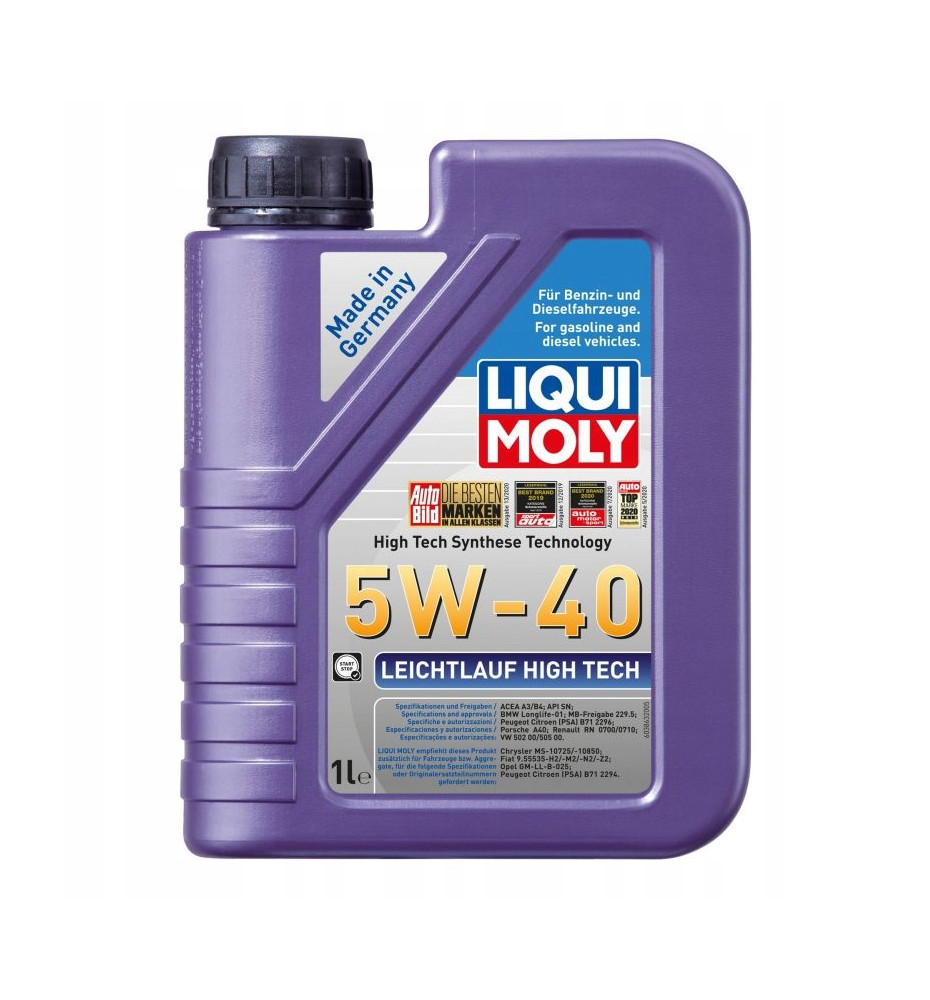 LIQUI MOLY LEICHTLAUF HIGH TECH 5W-40 1l - 2327