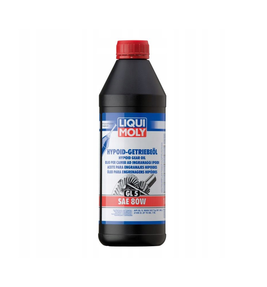 LIQUI MOLY OLEJ PRZEKŁADNIOWY GL5 80W 1l - 1025