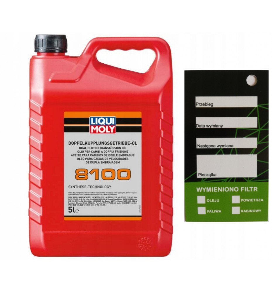 LIQUI MOLY OLEJ PRZEKŁADNIOWY DSG 8100 5l - 20626