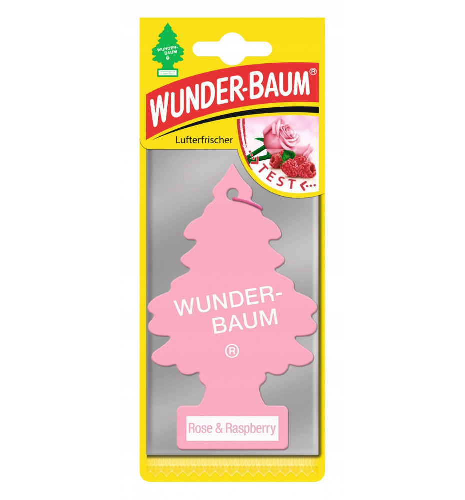 WUNDER BAUM CHOINKA ZAPACHOWA - ROSE&RASPBERRY