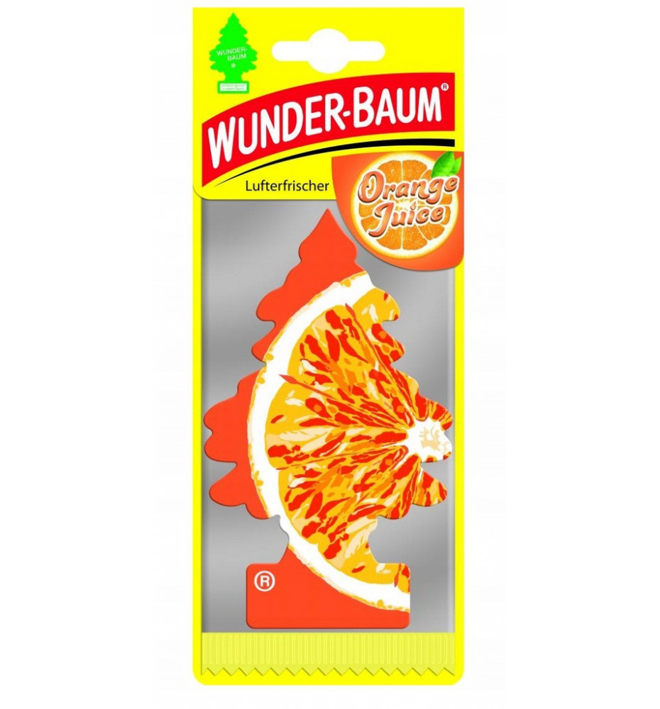 WUNDER BAUM CHOINKA ZAPACHOWA - ORANGE JUICE