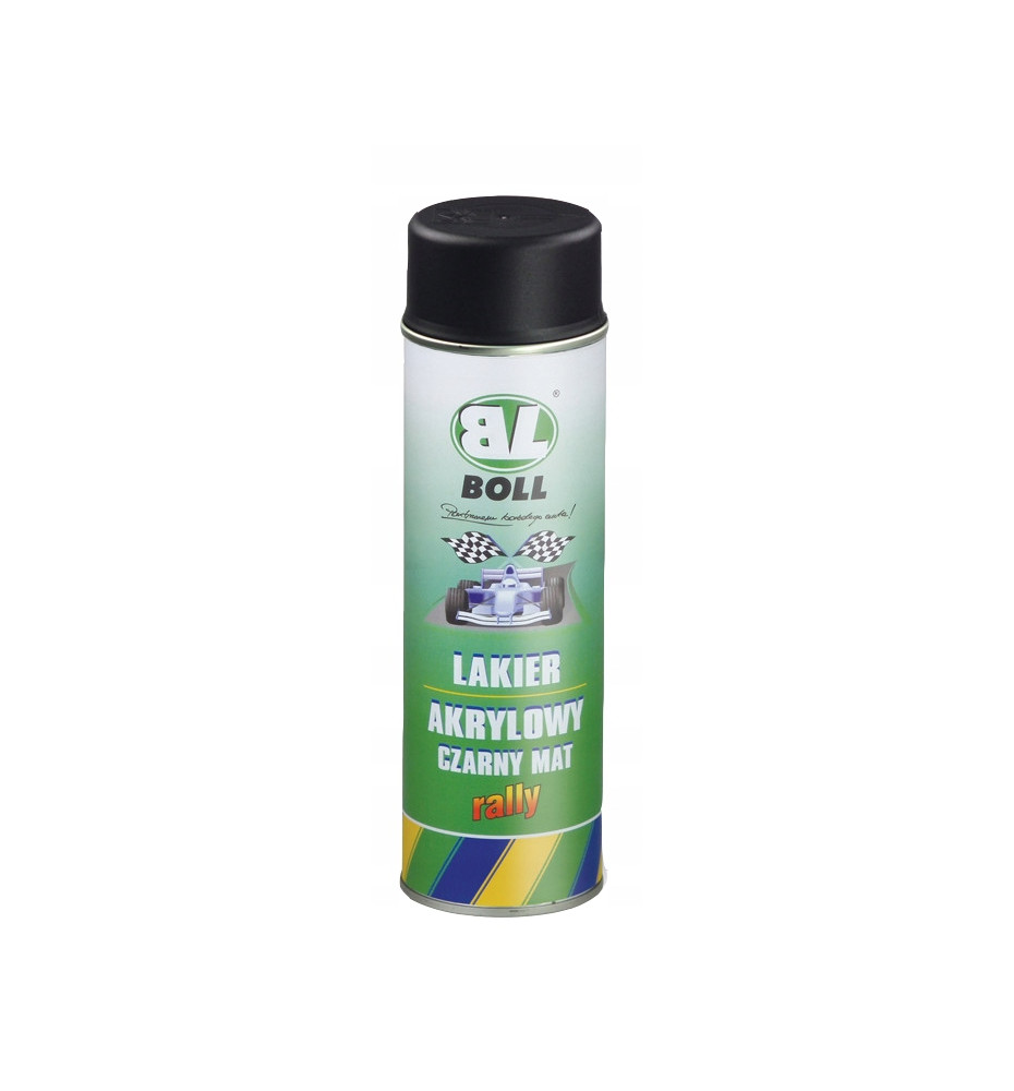 BOLL LAKIER AKRYLOWY CZARNY MAT - RALLY - 500ml