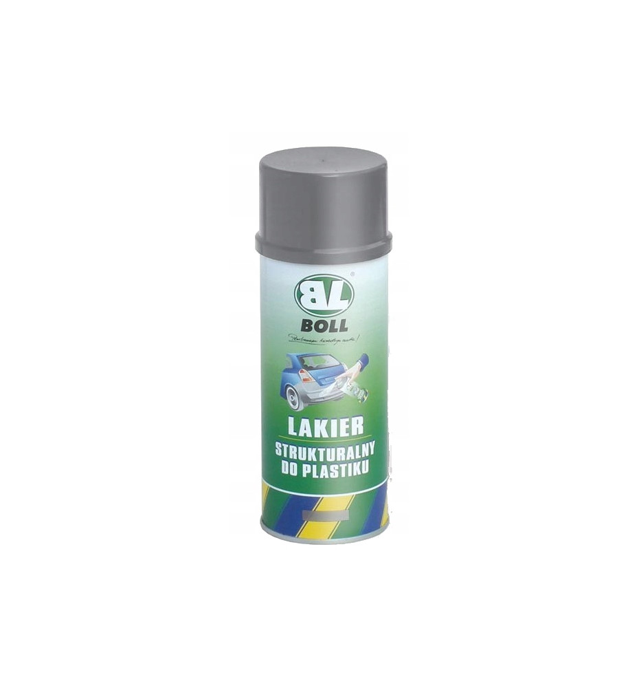 BOLL LAKIER STRUKTURALNY DO PLASTIKU SPRAY SZARY