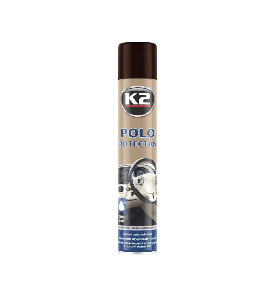 K2 POLO PROTECTANT MAT PIANKA DO KOKPITU KAWA 750