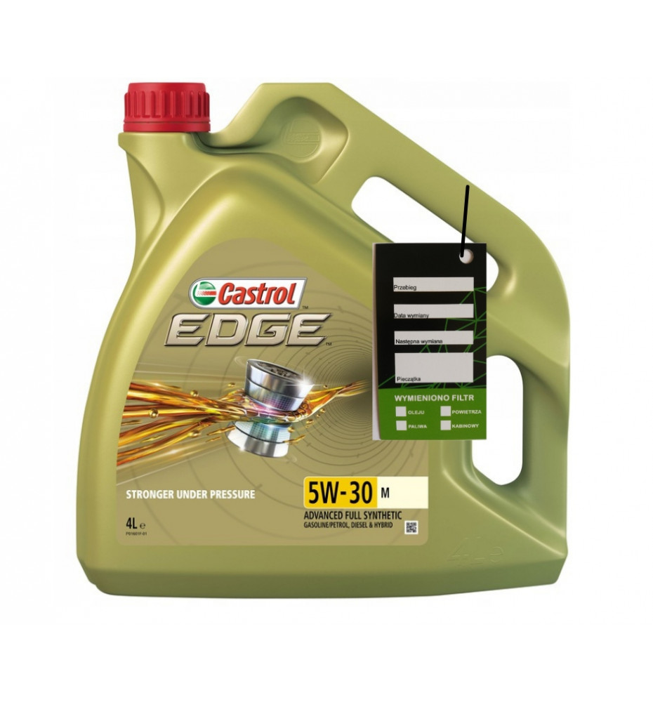 CASTROL EDGE TITANIUM FST 5W-30 M 4L + ZAWIESZKA