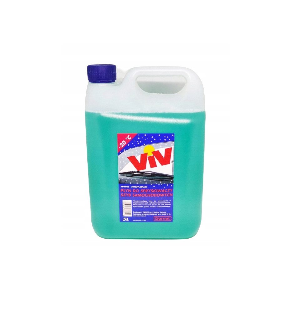 ZIMOWY PŁYN DO SPRYSKIWACZY 5l - TYLKO DLA FIRM!