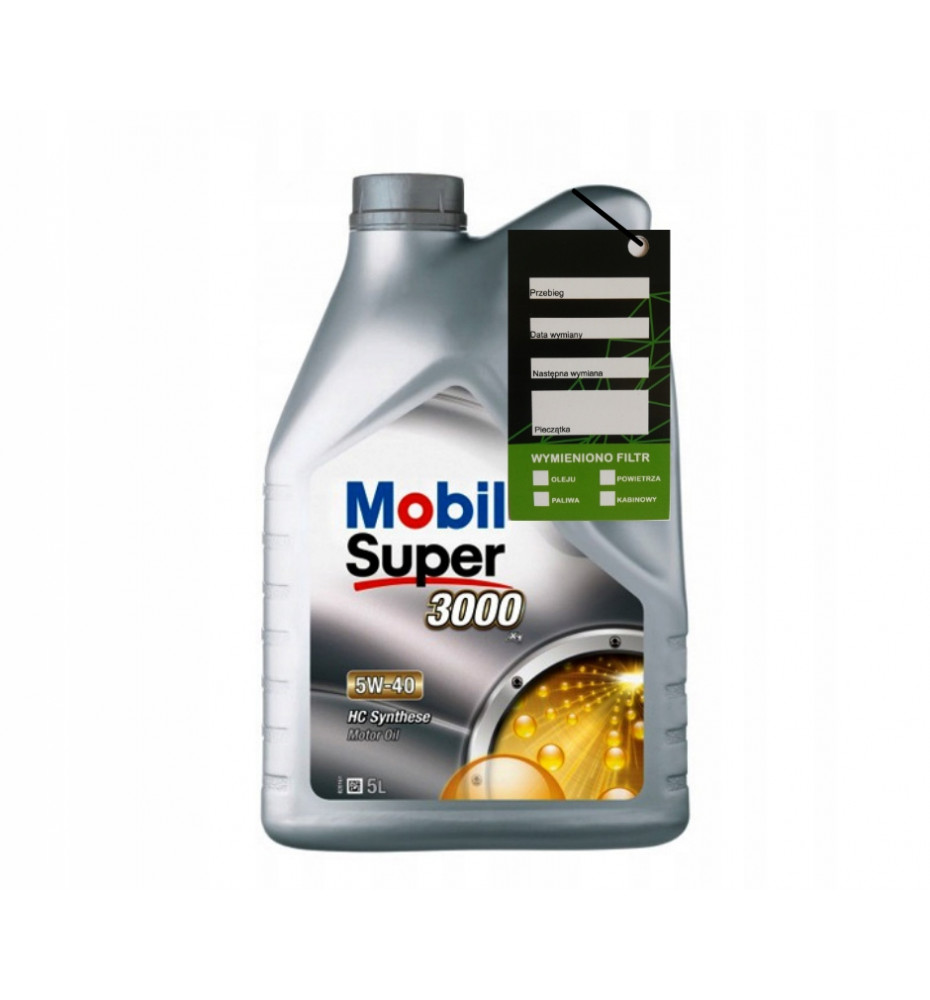 OLEJ MOBIL 3000 X1 5W-40 5W40 5L + ZAWIESZKA