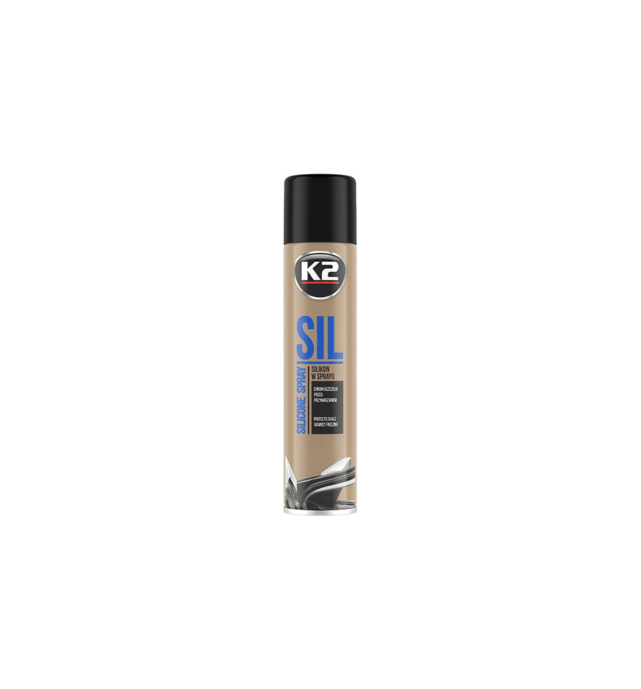 K2 SIL - SILIKON W SPRAYU DO USZCZELEK 300 ml