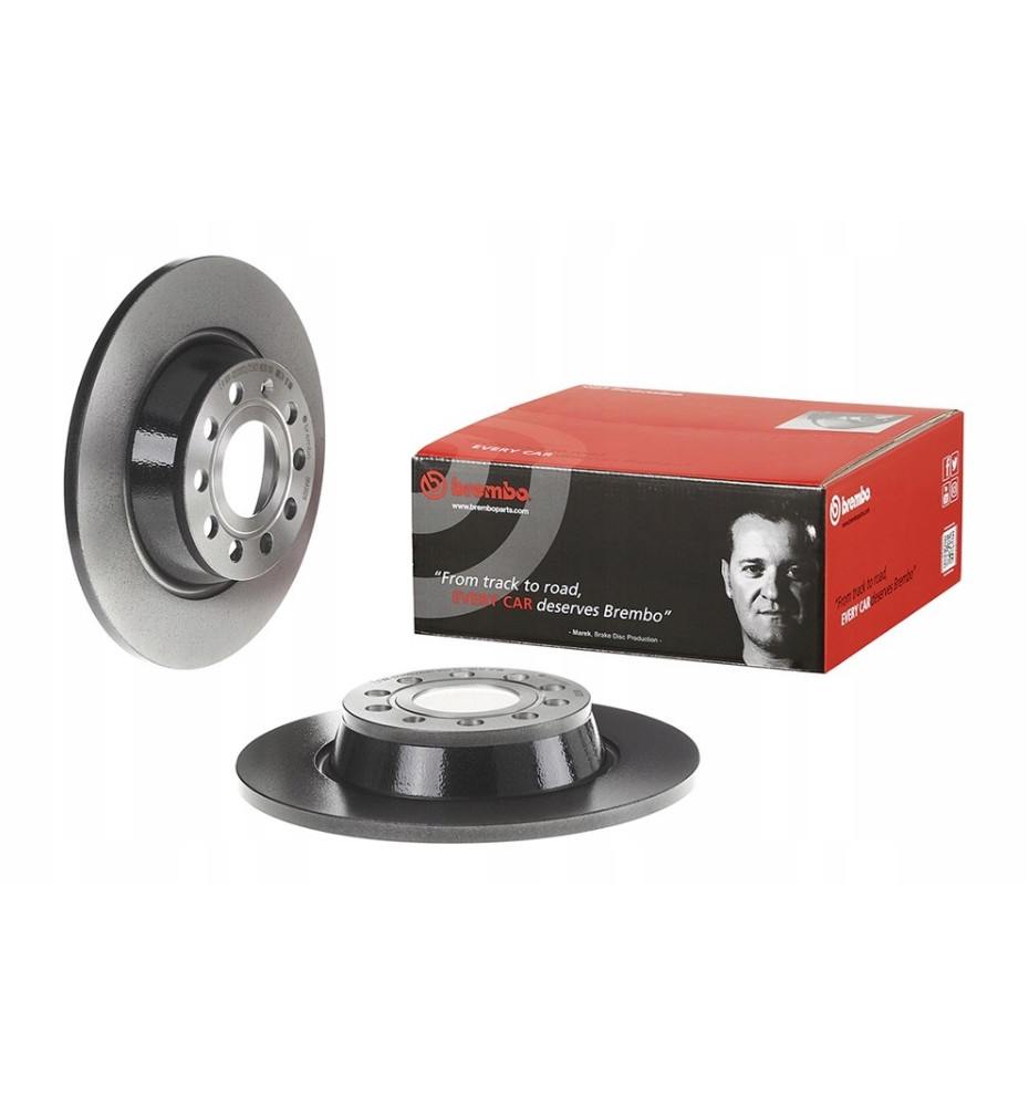 BREMBO TARCZE HAMULCOWE 08.A202.11 2 SZT KOMPLET
