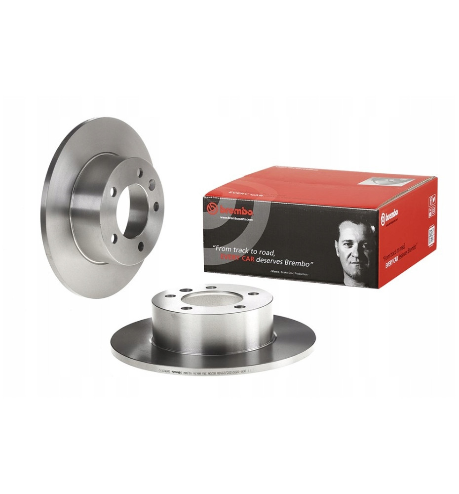 BREMBO TARCZE HAMULCOWE 08.B829.10 2 SZT KOMPLET