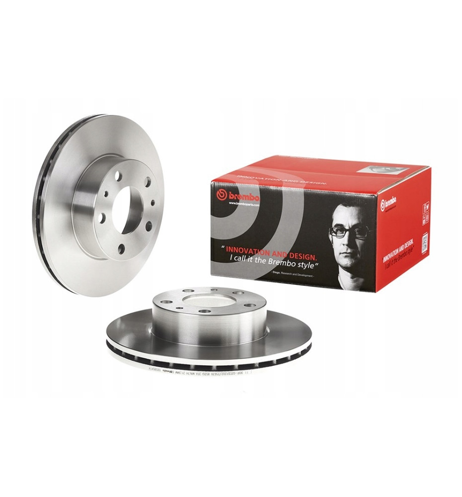 TARCZE HAMULCOWE BREMBO 09.5904.14 2 SZT KOMPLET