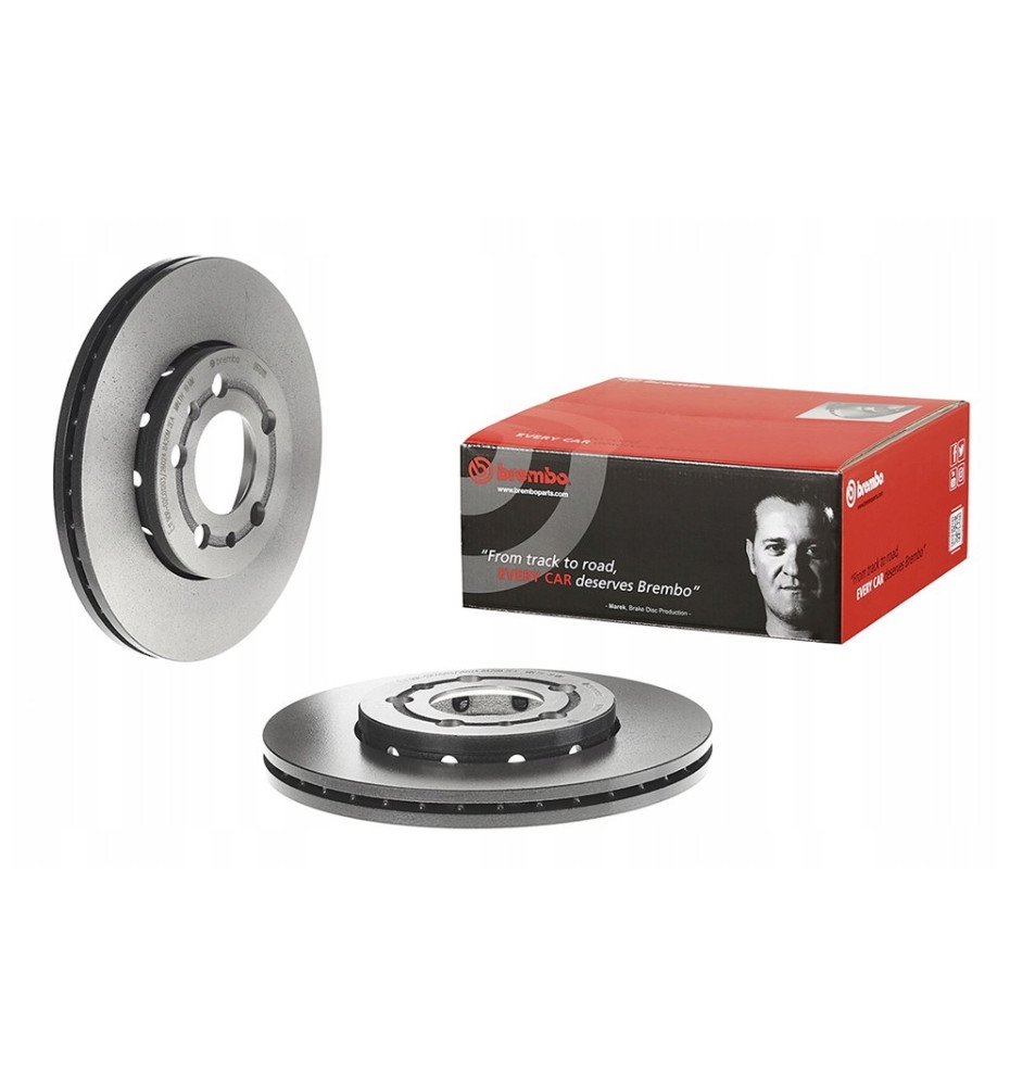BREMBO TARCZE HAMULCOWE 09.7011.11 2 SZT KOMPLET