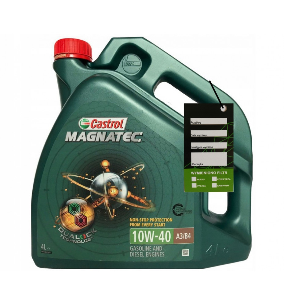 Olej silnikowy Castrol Magnatec A3/B4 10W-40 4l