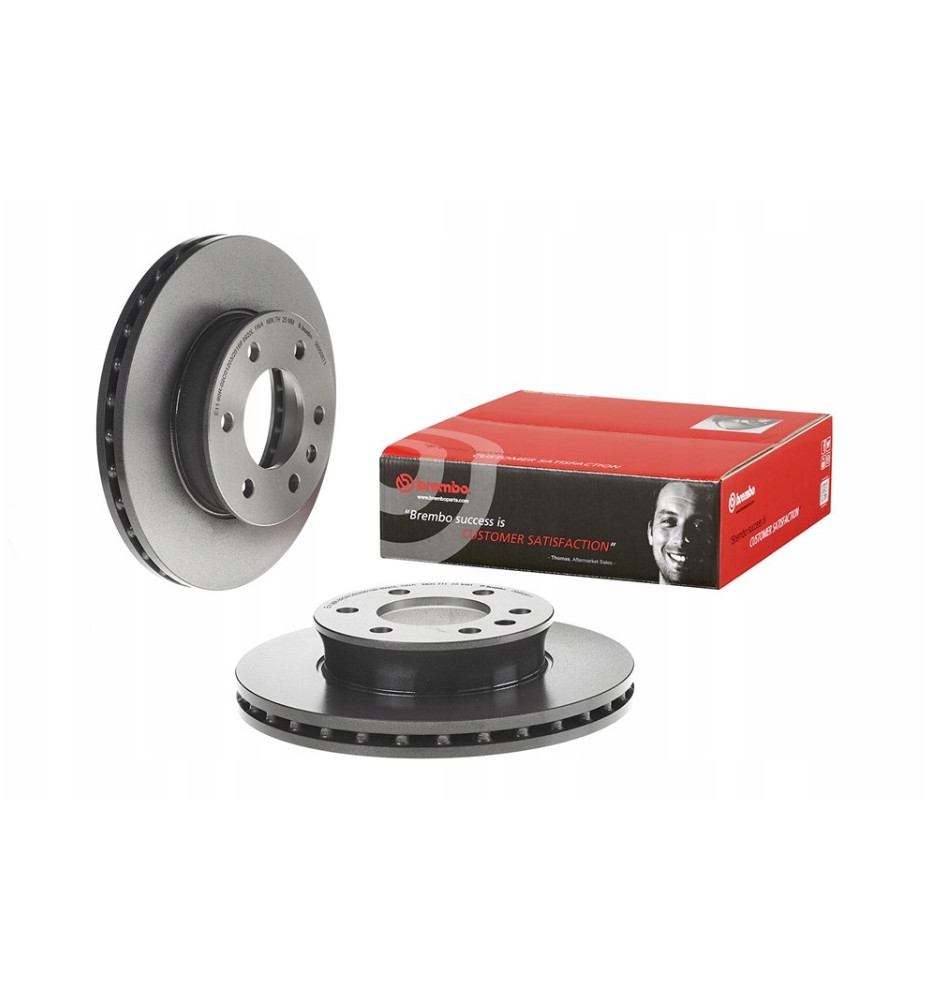 TARCZE HAMULCOWE BREMBO 09.9508.11 2 SZT KOMPLET