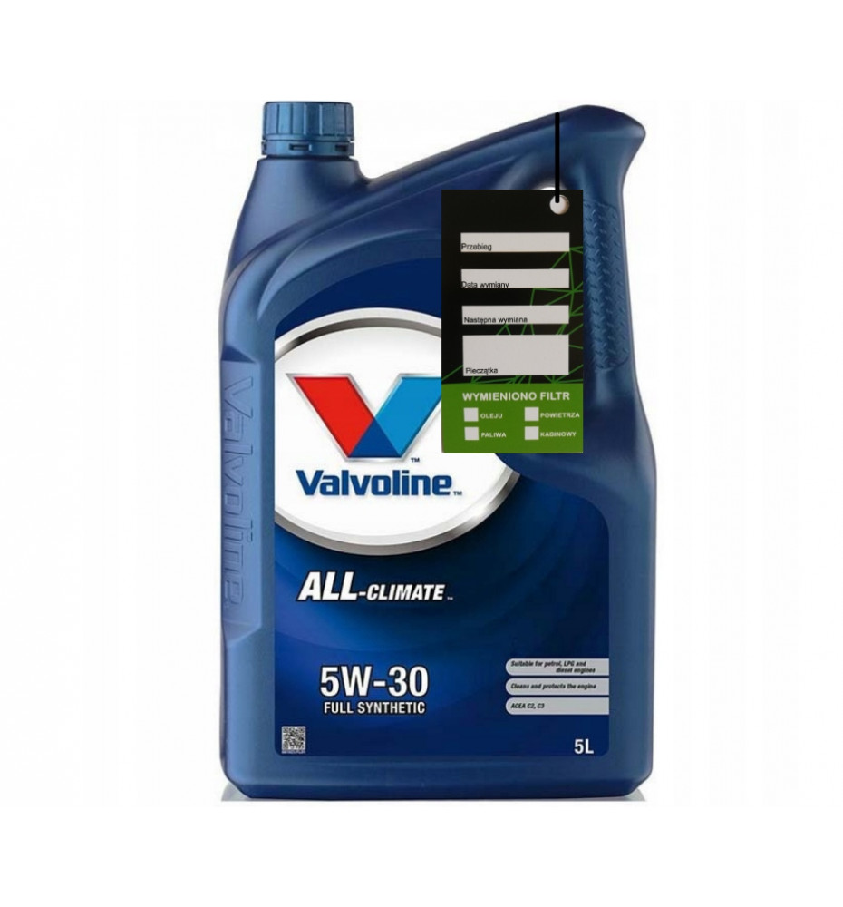 OLEJ VALVOLINE ALL CLIMATE 5W30 5L