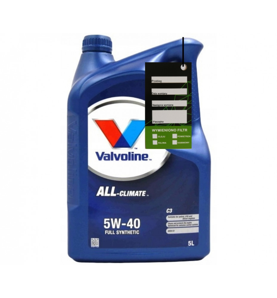 OLEJ VALVOLINE ALL CLIMATE 5W30 5L