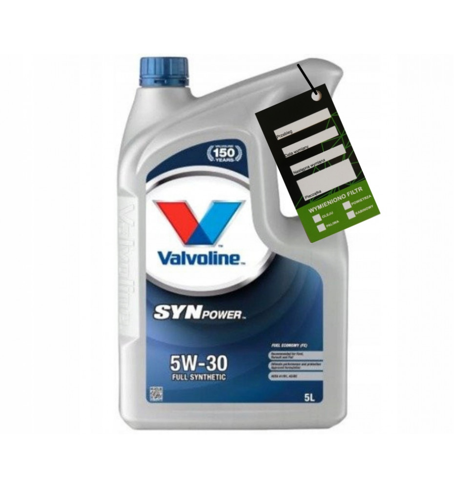 VALVOLINE SYNPOWER DX1 5W30 5L