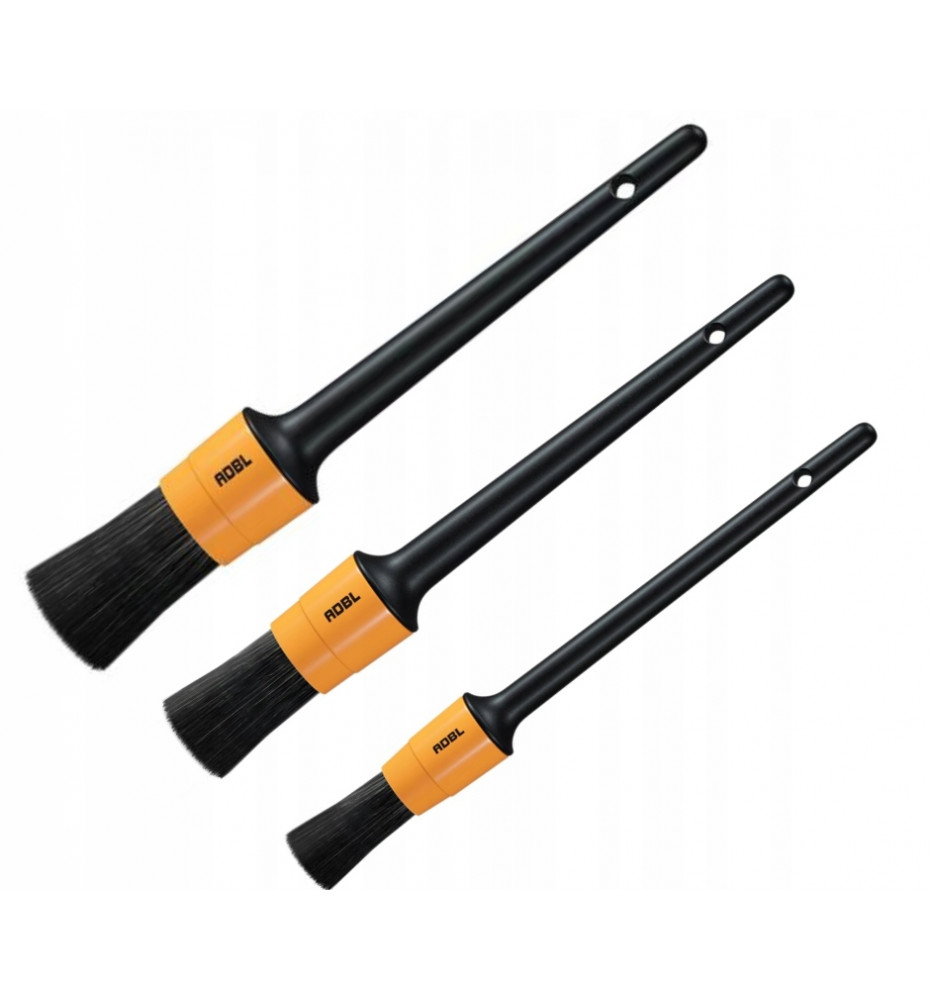 ADBL Round Detailing Brush ZESTAW PĘDZLE 8,12,16