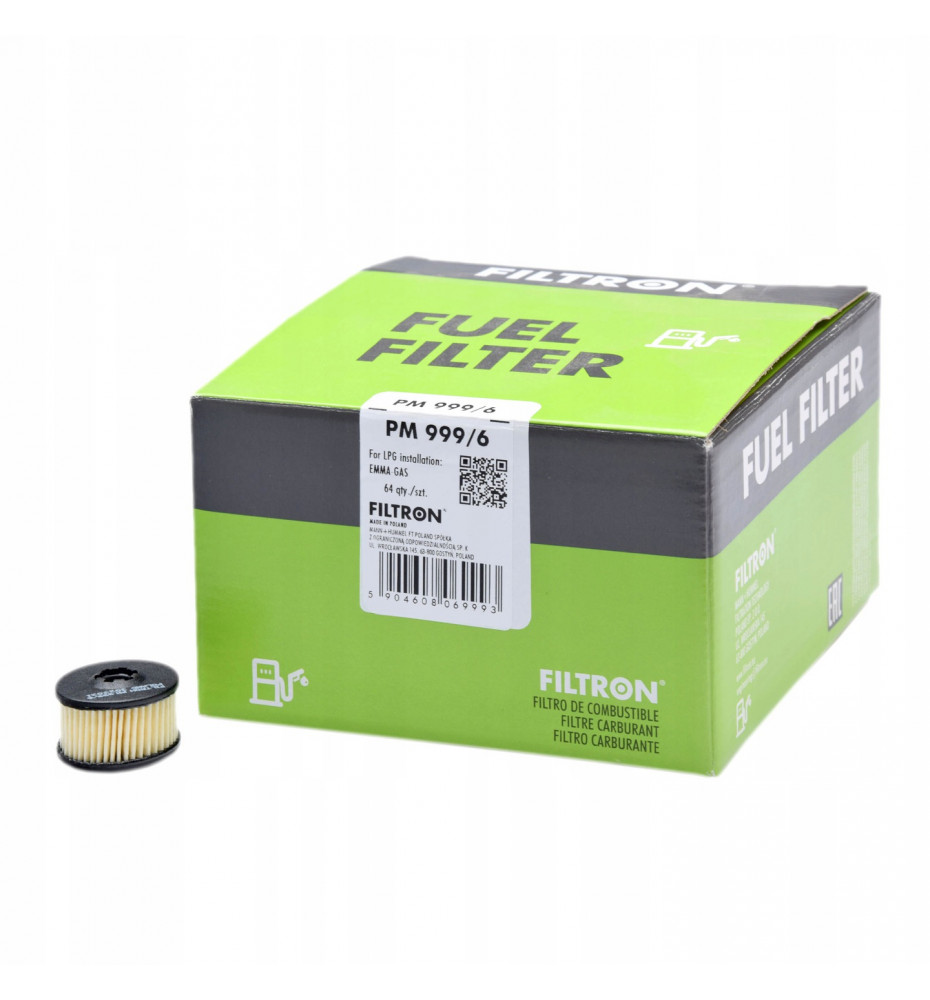 FILTR INSTALACJI GAZOWEJ Filtron PM 999/6