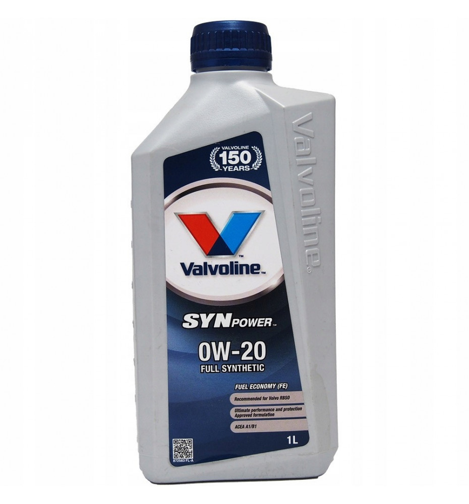 OLEJ VALVOLINE SYNPOWER FE 0W20 1L