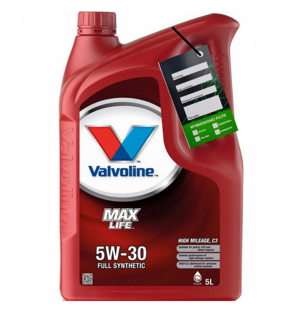 OLEJ Valvoline MaxLife 5w30 C3 5L
