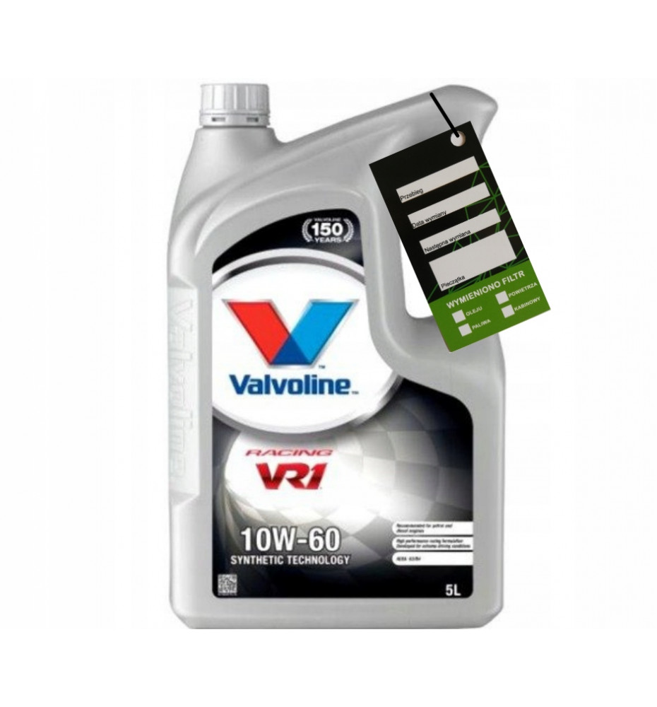 Valvoline VR1 Racing 10w60 5L