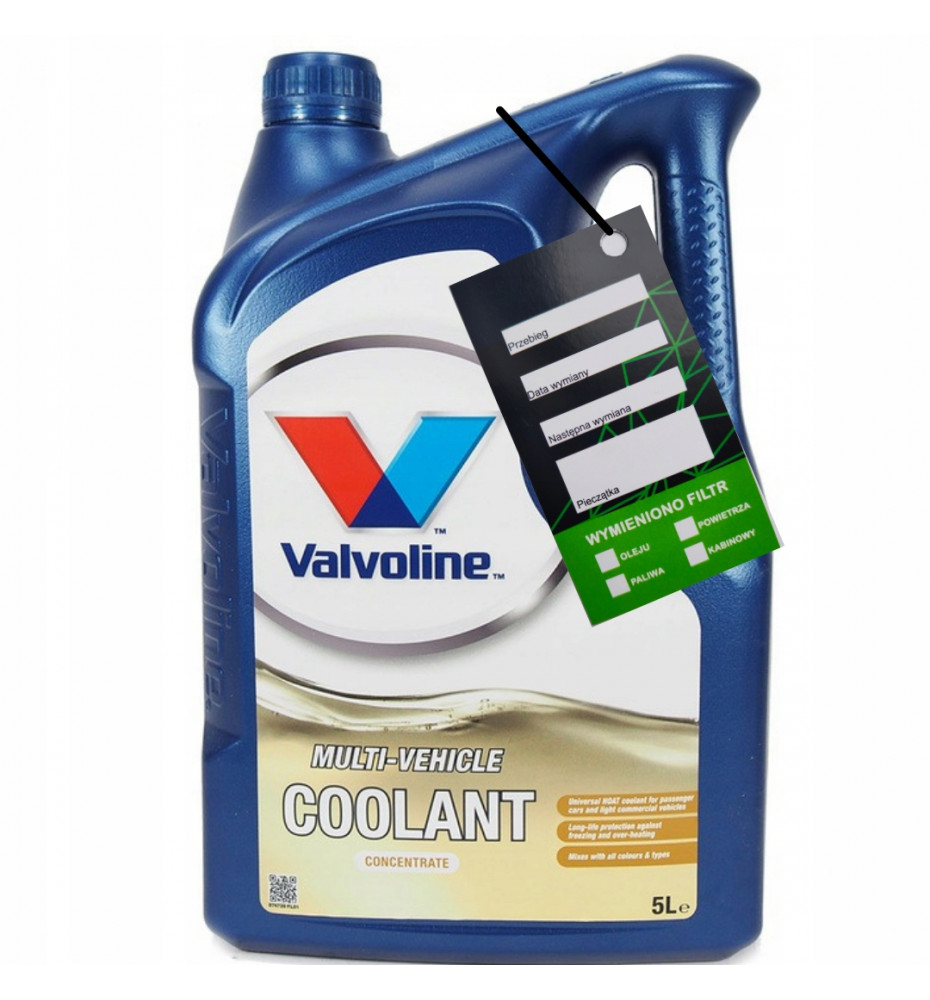 VALVOLINE MULTI-VEHICLE COOLANT KONCENTRAT 5L