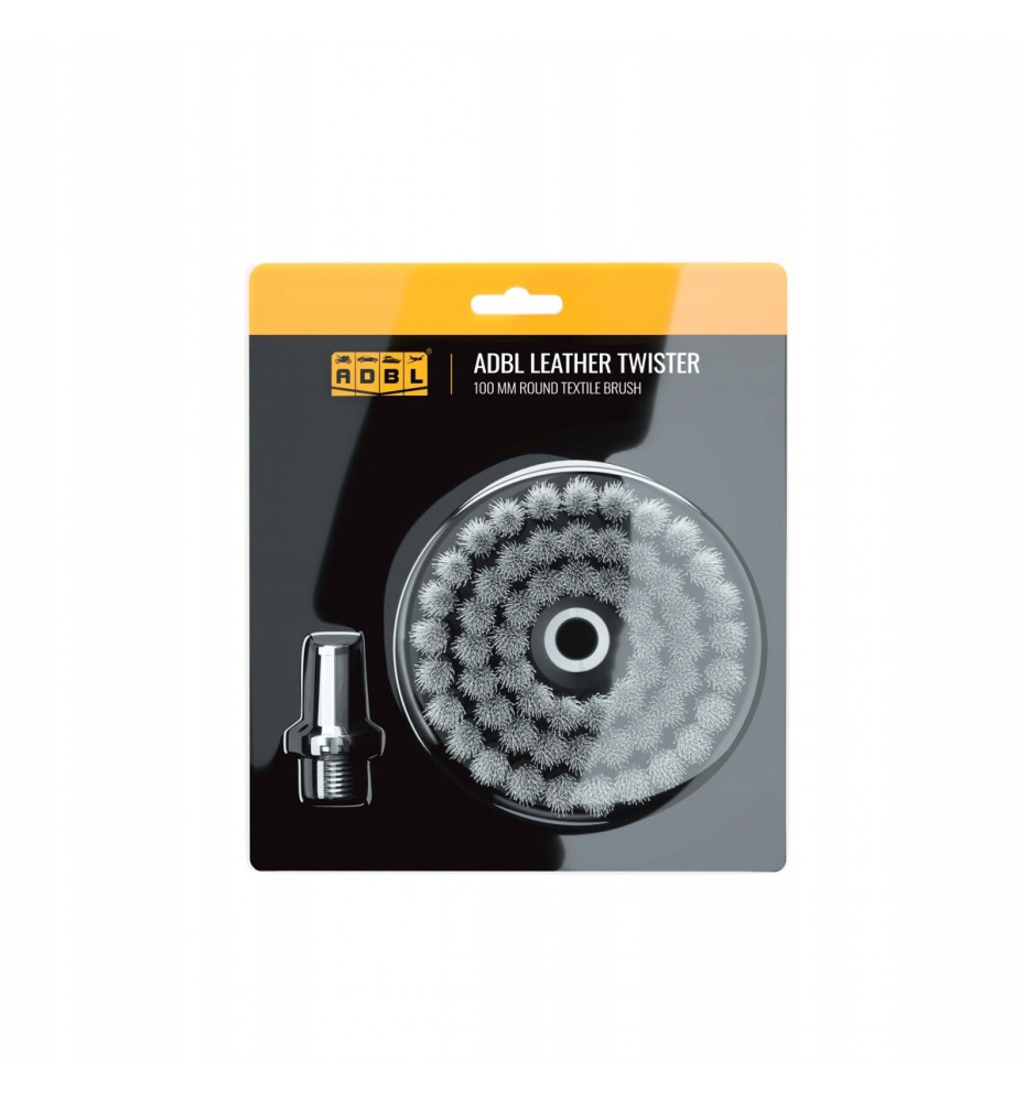 ADBL Leather Twister szczotka na wkrętarkę 100 mm