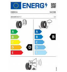 4x OPONY LETNIE 205/55R16 DĘBICA PRESTO HP 2 91V