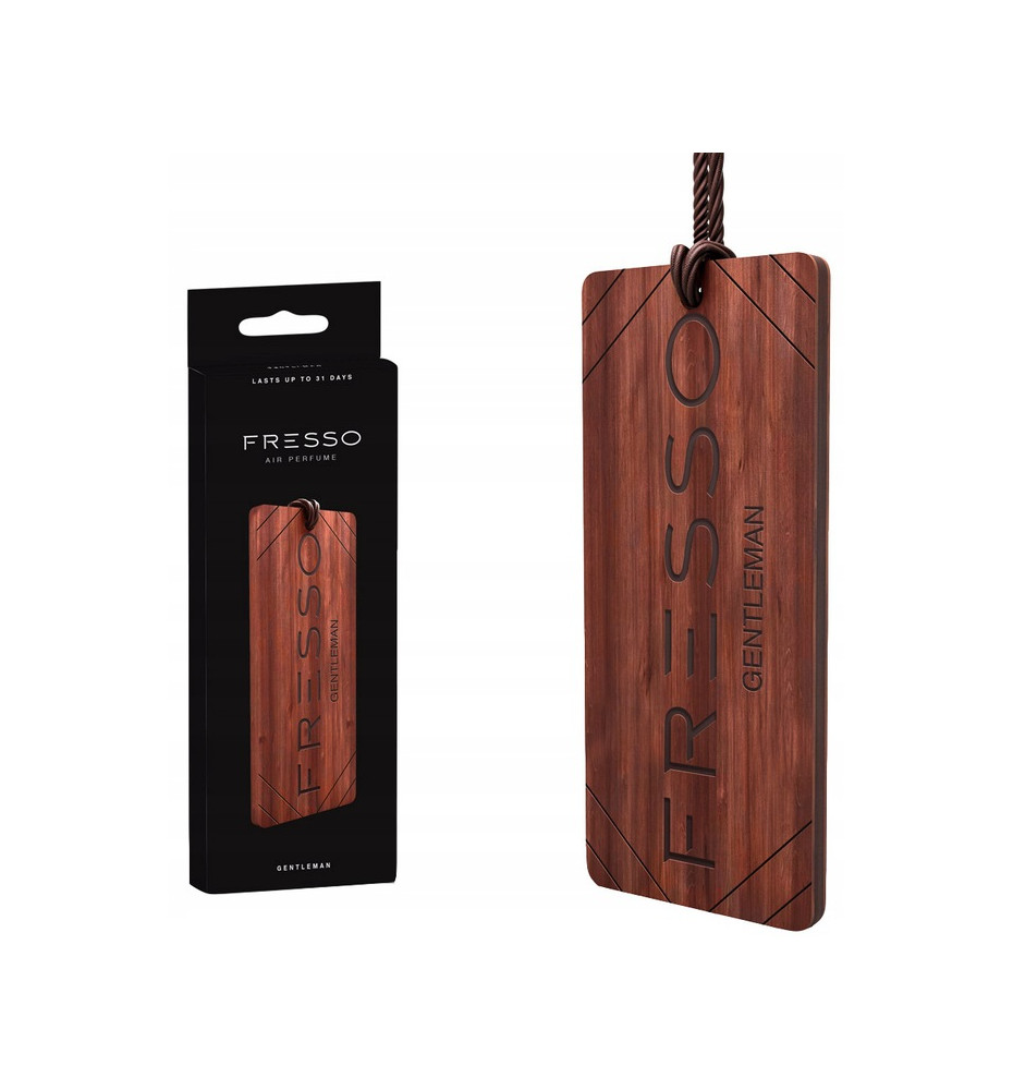 Fresso zawieszka Zapach Gentelman drewniana