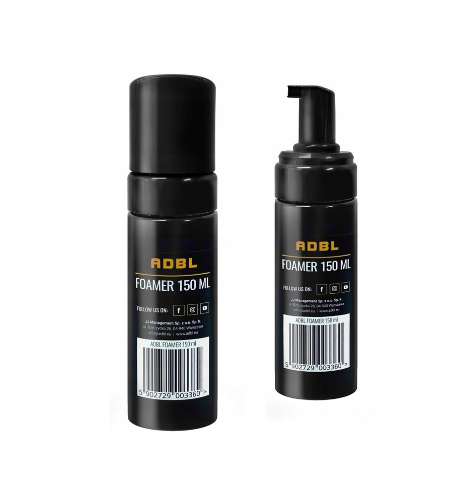 Adbl Foamer 150ml PIANOWNICZKA BUTELKA SPIENIAJĄCA