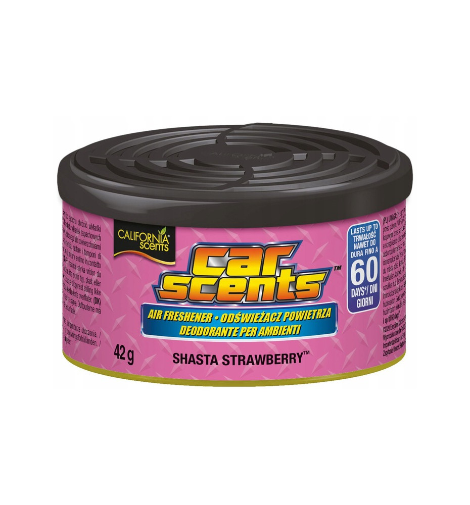 CALIFORNIA CAR SCENTS zapach SHASTA STRAWBERRY