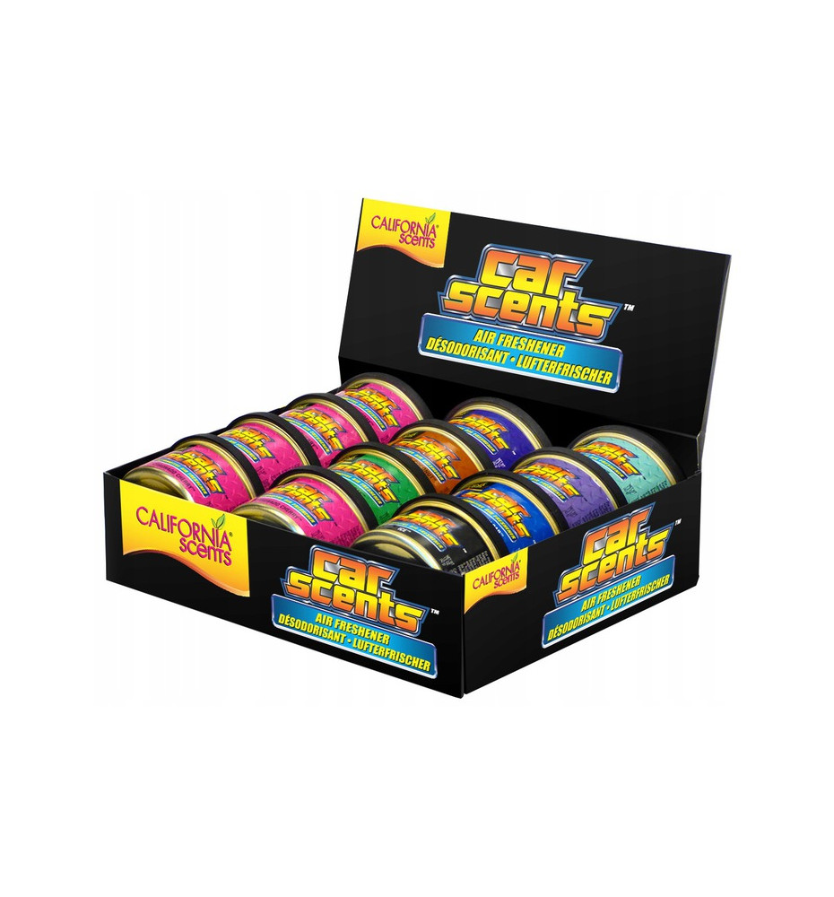 California Scents Car MIX ZAPACH SAMOCHODWY 12szt